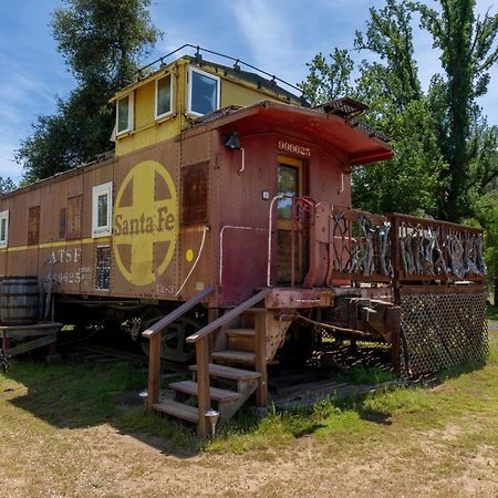 Little Red Caboose Villa Oakhurst Exteriör bild